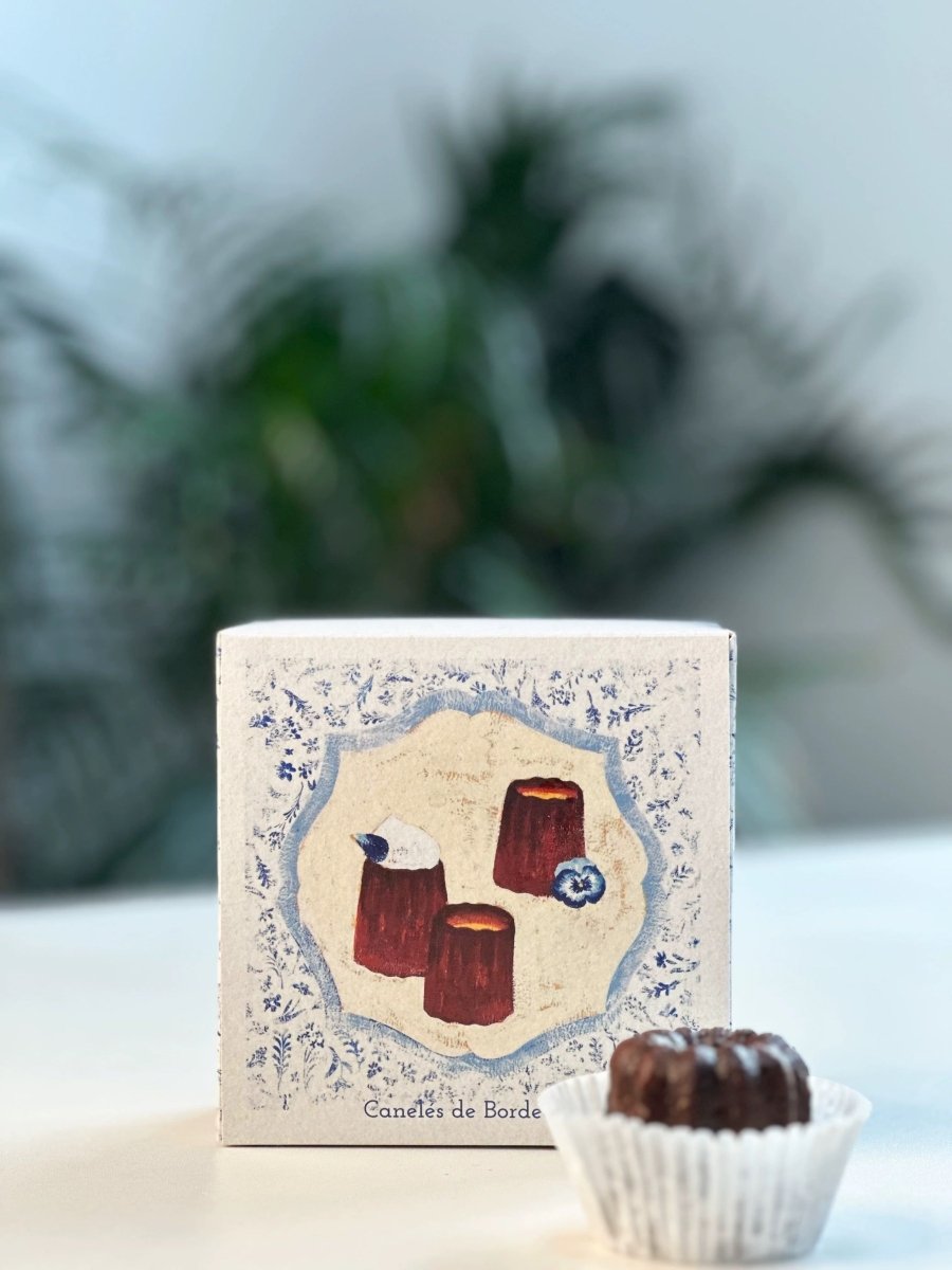4 - Pack Canelé Hand - Painted Art Box - PurePax Limited