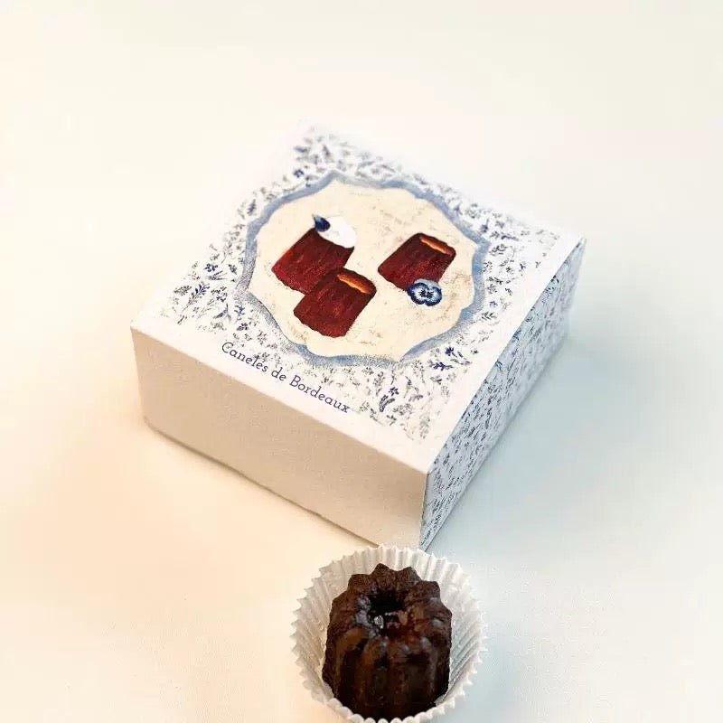 4 - Pack Canelé Hand - Painted Art Box - PurePax Limited