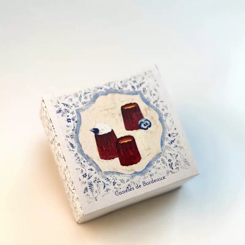 4 - Pack Canelé Hand - Painted Art Box - PurePax Limited