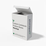Cardstock Product Boxes - PurePax Limited