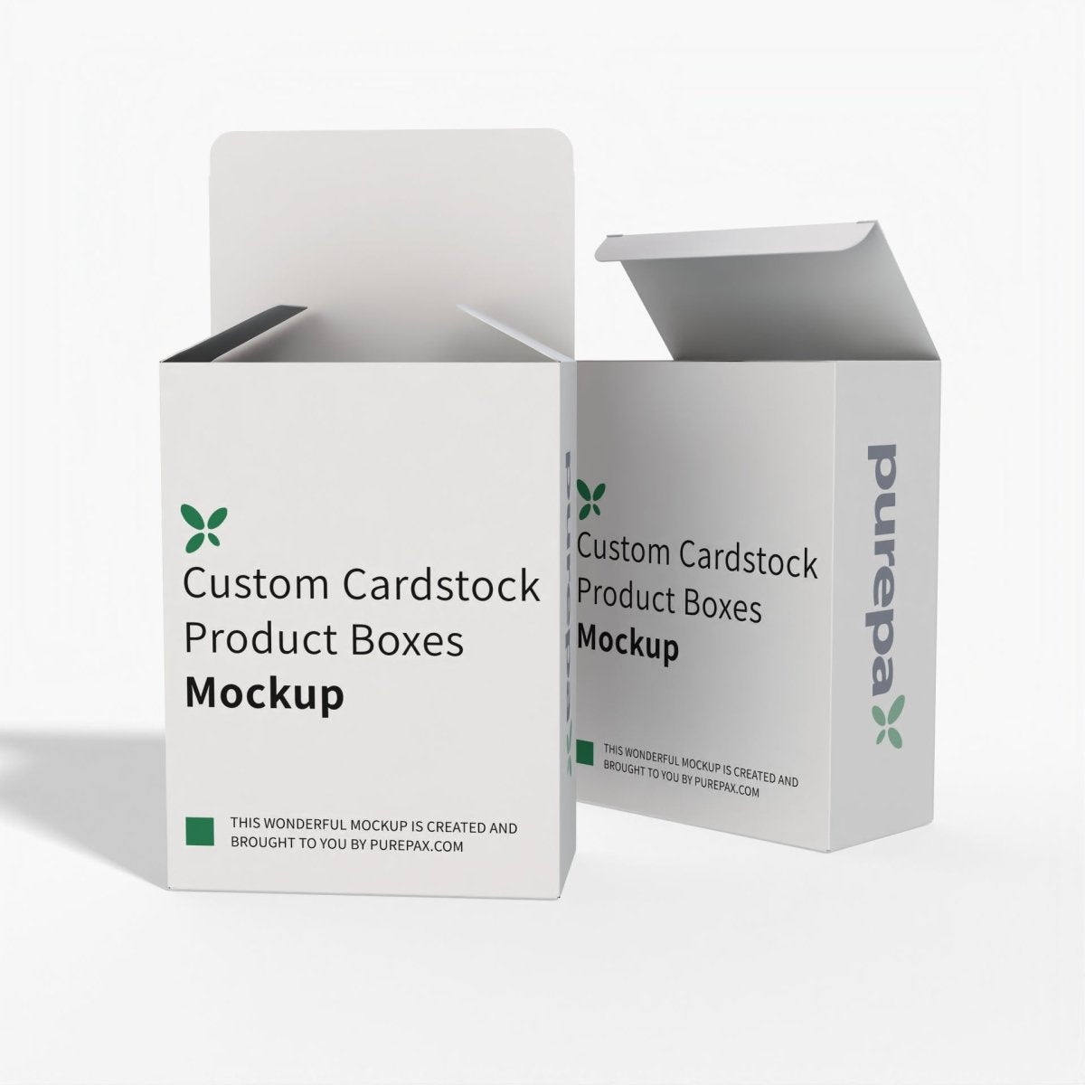 Cardstock Product Boxes - PurePax Limited