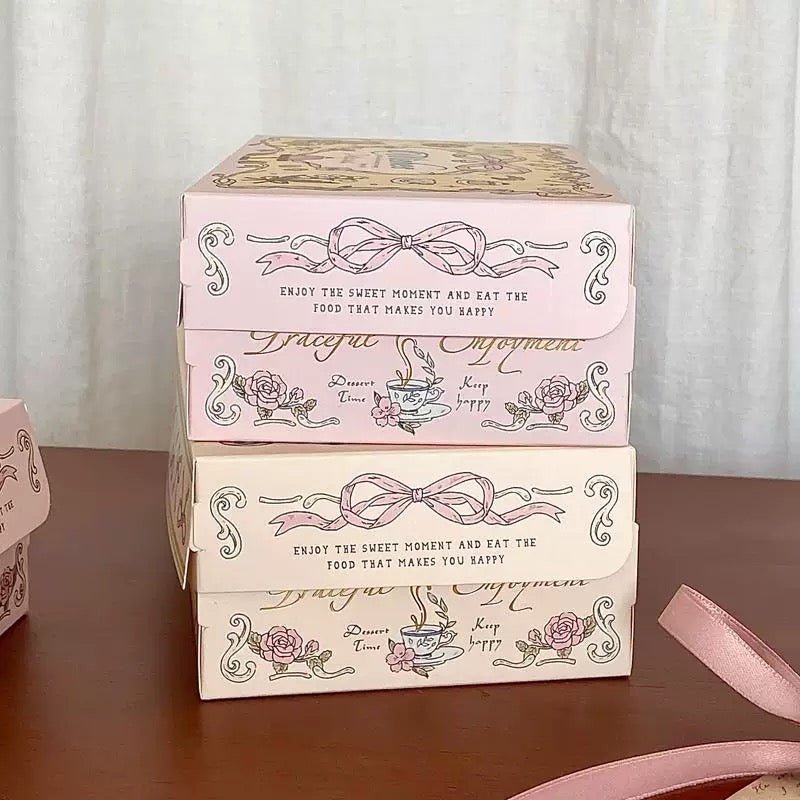 Cute Cartoon Decorative Gift Boxes – Pastel - Themed Sweet Pattern Present Packaging - PurePax Limited